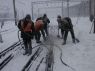 Упродовж минулої доби залізничники вивезли з об’єктів інфраструктури  майже 16 тис м3 снігу